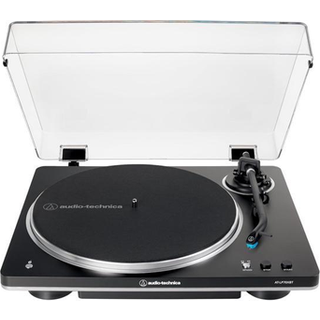 Audio-Technica AT-LP70XBT fuldautomatisk pladespiller | Hvid / Sølv | PRIS-MATCH