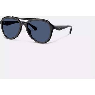 Coach HC8406U CW183 500287 55 Solbriller Kvinder Black - Black - 55mm