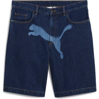 Men&#39;s A$AP ROCKY x Puma Denim Shorts, Blue, Size 30, Men - Dark Denim - 30