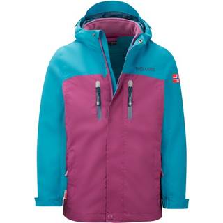 Trollkids Girl's Bryggen 3in1 Jacket 3 i 1-jakke Børn størrelse 98 farve lilla