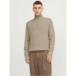 Jack & Jones Perfect Knit Half Zip Crockery