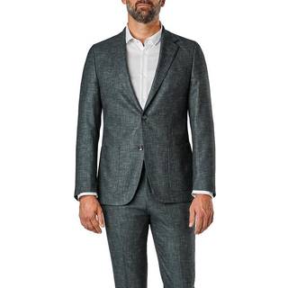 Strellson Herren Sakko grün meliert Slim Fit