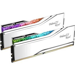 G.Skill Trident Z5 Royal DDR5-7200 - 32GB - CL34 - Dual Channel (2 pcs) - Intel XMP - Sølv med RGB