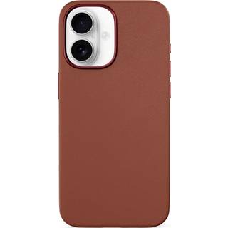 Epico iPhone 16 Plus Mag+ Leather Case - MagSafe Kompatibel - Brun