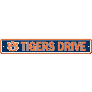 Fremont Die NCAA Auburn Tigers Team Sign 4 """" X 24 """" Street Sign