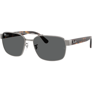 Ray - Ban Unisex RB3751 004/B1 Solbriller Metal Grå Grå Firkantet Normal