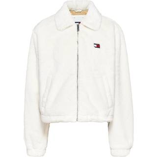 Faux Fur Zip-Thru Cropped Jacket