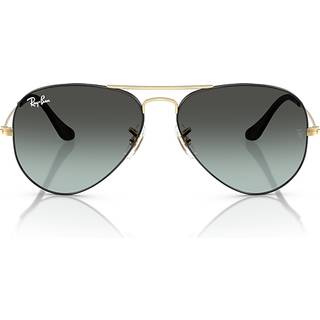 Ray - Ban Unisex RB3025 AVIATOR 9271GK Solbriller Metal Sort Blå Pilot Normal Skygge