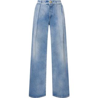 Balmain High-rise wide-leg jeans - blue - XL