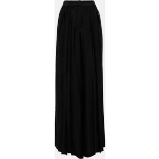 Joseph Barlow wide-leg satin plissÃ© pants - black - XXXS