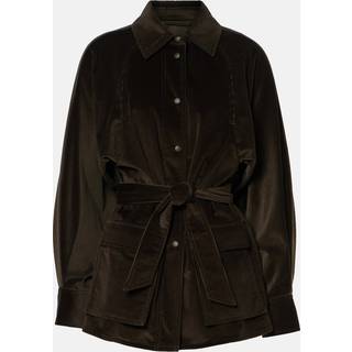Max Mara Mattia cotton corduroy jacket - green - XXS