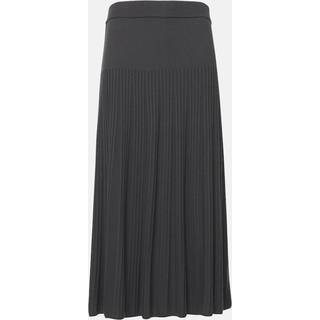 Joseph Knitted wool midi skirt - black - M