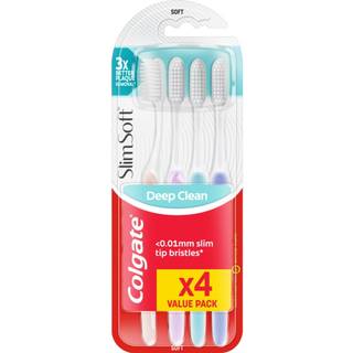 Colgate Toothbrush Slim Soft 4-pack