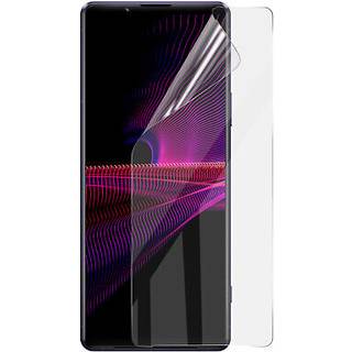 Beskyttende film - IMAK - Sony Xperia 1 III - Fleksibel Latex - Gennemsigtig - Anti-ridse