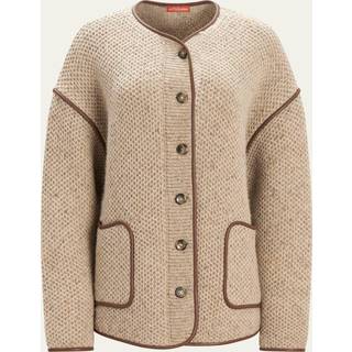 Altuzarra Medrano knitted wool-blend jacket - beige - M/L