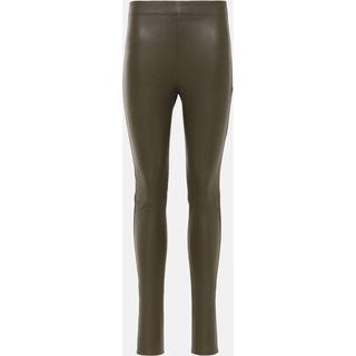 Joseph Leather leggings - green - XXXS