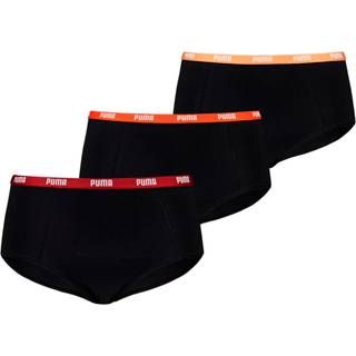 Women&#39;s Puma Mini Shorts Underwear (3-Pack), Green, Size 1, Clothing - Red - 1