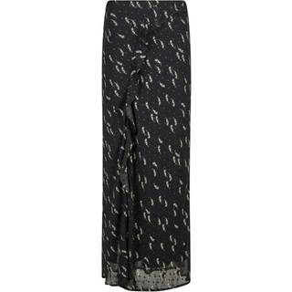 Neo Noir - Vinza Flower Branch Skirt - Black