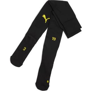 Men&#39;s Puma Borussia Dortmund 24/25 Plain Socks, Black, Size 35-38, Clothing - Faster Yellow - 35-38
