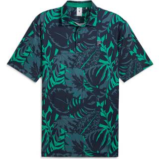 Puma Polo x PTC Palm Glitch, blå/grøn