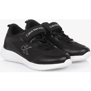 Kids Velcro Trainers - Black - 33
