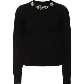 Giambattista Valli Embellished wool sweater - black - XL