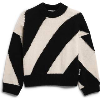 ARMEDANGELS Women's Sadnaa Stripes Sweatere Damer størrelse XL farve sort