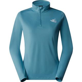 The North Face Women's Flex 1/4 Zip Graphic 1 Algae Blue, XS
