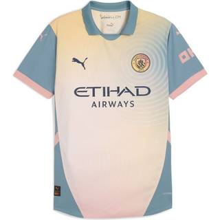 Puma Manchester City 24/25 Authentic Fourth Jersey Men, M, Blå