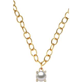 DYRBERG/KERN RAMINA HALSKÆDE 450127 (Gold, White, ONESIZE)