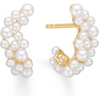Mads Z - Lulu 14kt øreringe med perler - 1513022