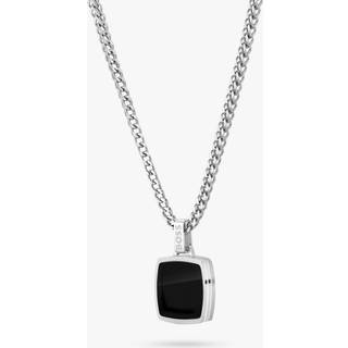 BOSS Odell Pendant Necklace Silver