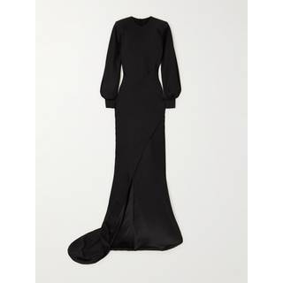 Valentino Silk satin gown - black - M