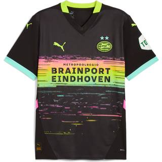 Men&#39;s Puma PSV Eindhoven 24/25 Away Jersey, Black, Size XS, Clothing - Yellow Alert - XS