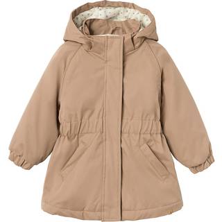 Lil Atelier Beaver Fur Vinterjakke