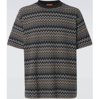 Missoni Zigzag cotton jersey T-shirt - multicoloured - EU 48