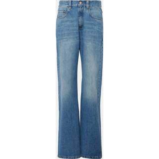 Brunello Cucinelli Mid-rise wide-leg jeans - blue - M