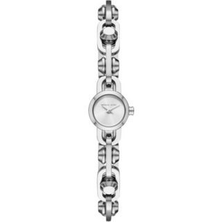 MK Mini Astor Link Silver-Tone Bracelet Watch - Silver - Michael Kors - ONE SIZE