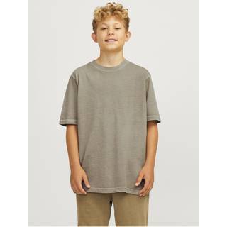 Ensfarvet T-shirt Junior