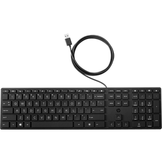 Hp Wired Desktop 320k Keyboard Ledningsført