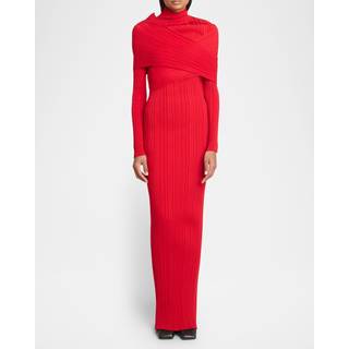 Balmain Knitted gown - red - XL