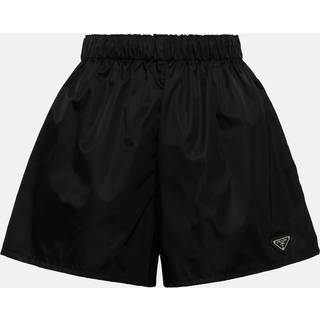 Prada Re-nylon high-rise shorts - black - M