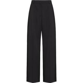 Valentino Grisaille virgin wool straight pants - black - XXXS