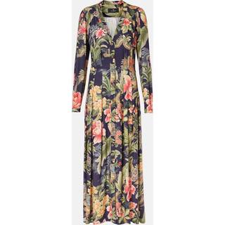 Etro Jersey and fil coupÃ© jacquard maxi dress - multicoloured - XS