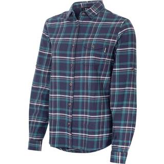 Urberg Women's Trollstein LS Flannel Shirt Blue Nights, M