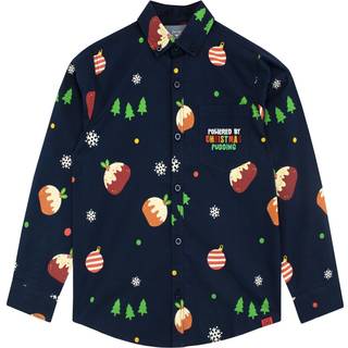 Harry Bear Jul Budding Button Up 100% Bomuld Skjorter1.5 - 2 år (86 - 92cm)