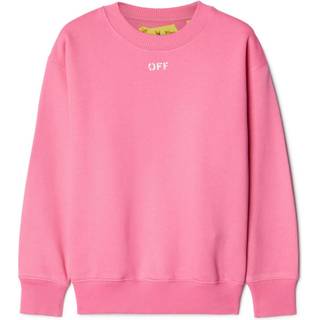 Off-White Kids Arrows cotton sweatshirt - pink - Y 10