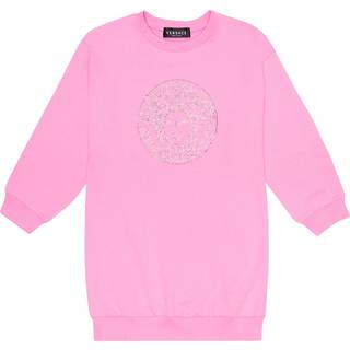 Versace Kids Medusa cotton dress - pink - Y 6