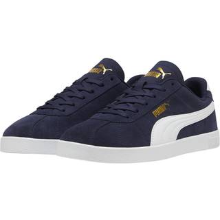 Puma Club II Suede Sneakers Unisex, Blue, Size 45, Shoes - Gold - 45