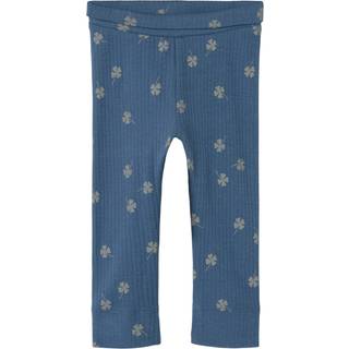 Name It Vintage Indigo Kløver Rib Leggings